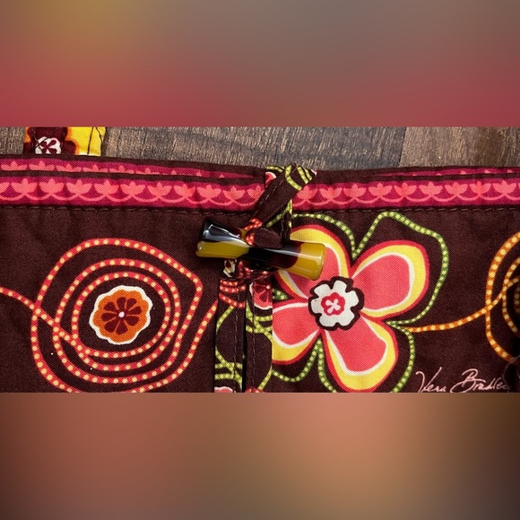 Vera Bradley buttercup toggle large quilted tote bag - Picture 11 of 16